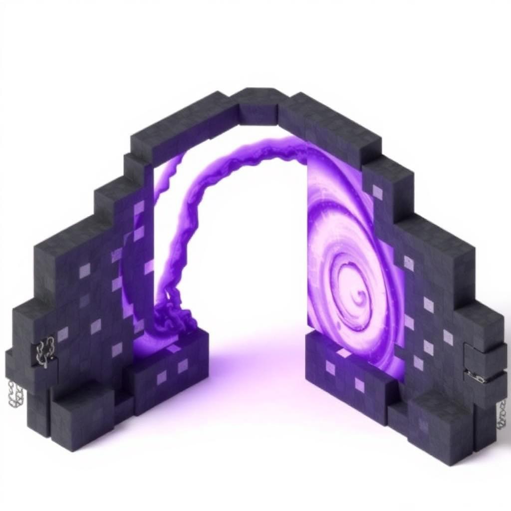 Nether portal calculator preview
